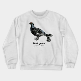 Black grouse Crewneck Sweatshirt